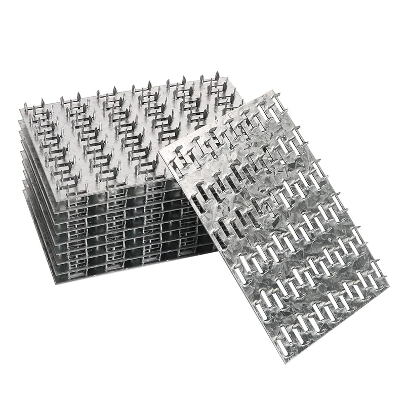 صفحه میخ قطعات فلزی ورق اتصال چوب